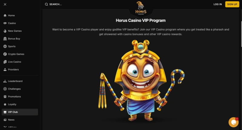 Horus Casino VIP